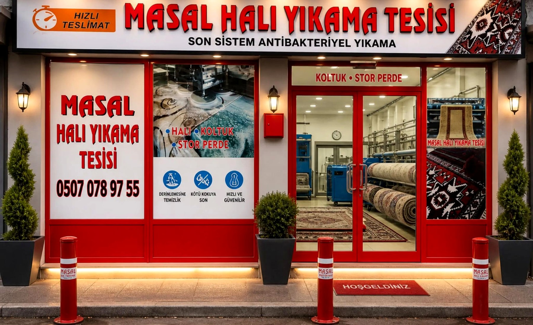 Masal Halı Yıkama